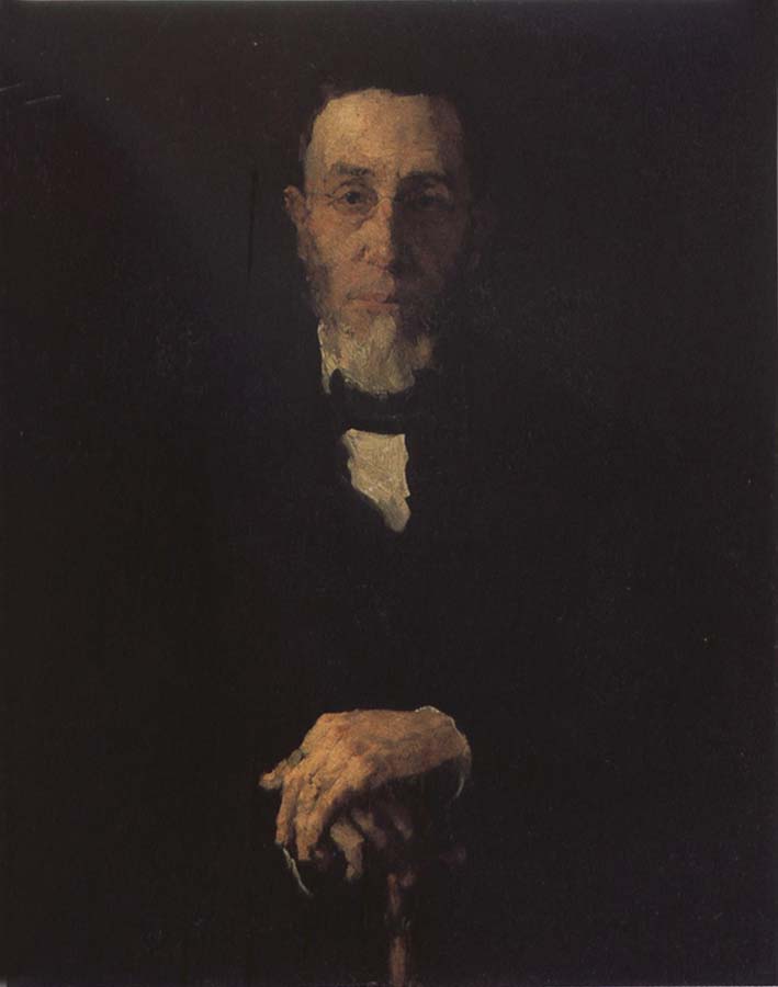 Wilhelm Leibl Portrait of Burgermeister Klein